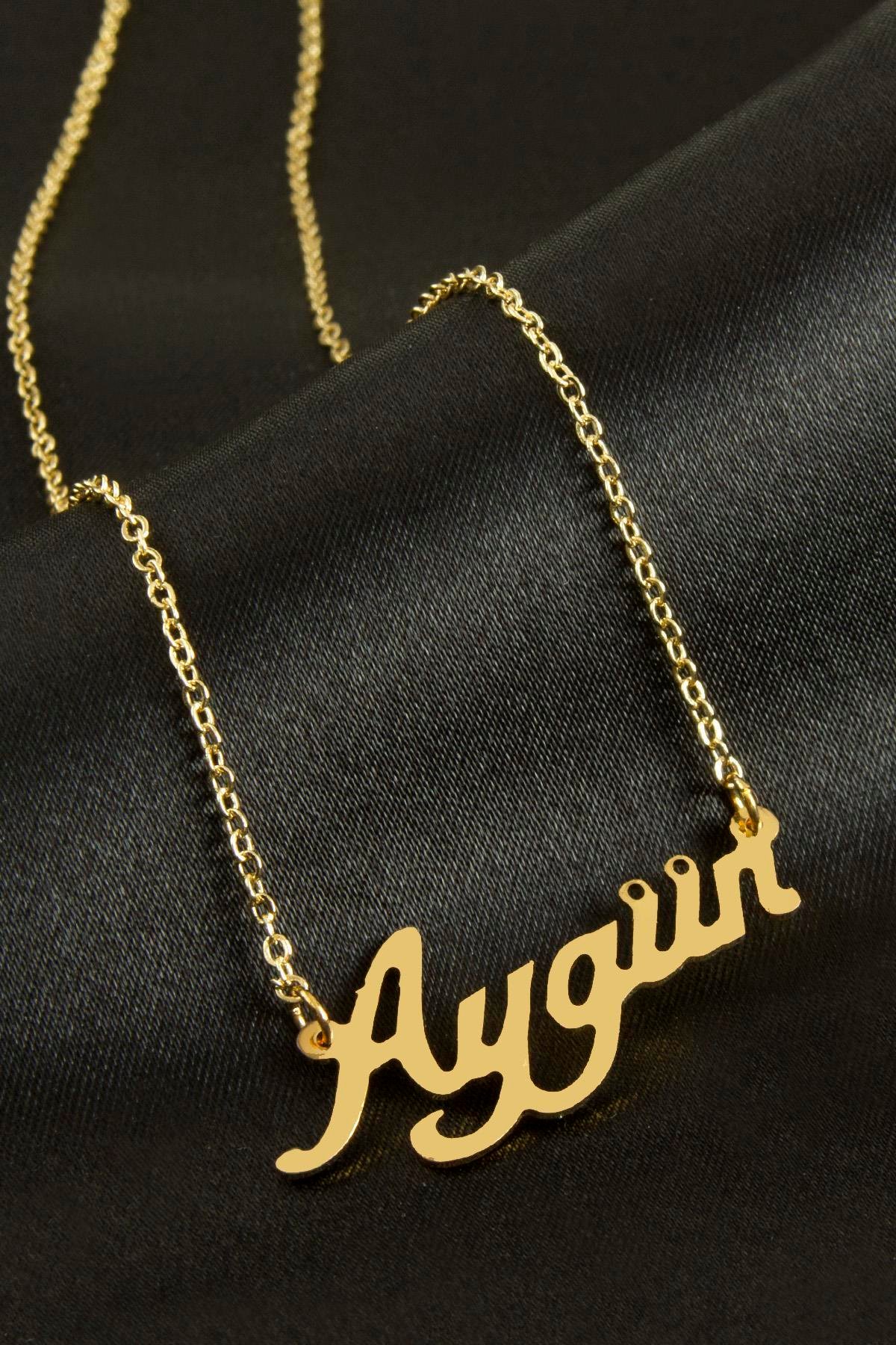 Aygün İsimli Kolye (Kişiye Özel)