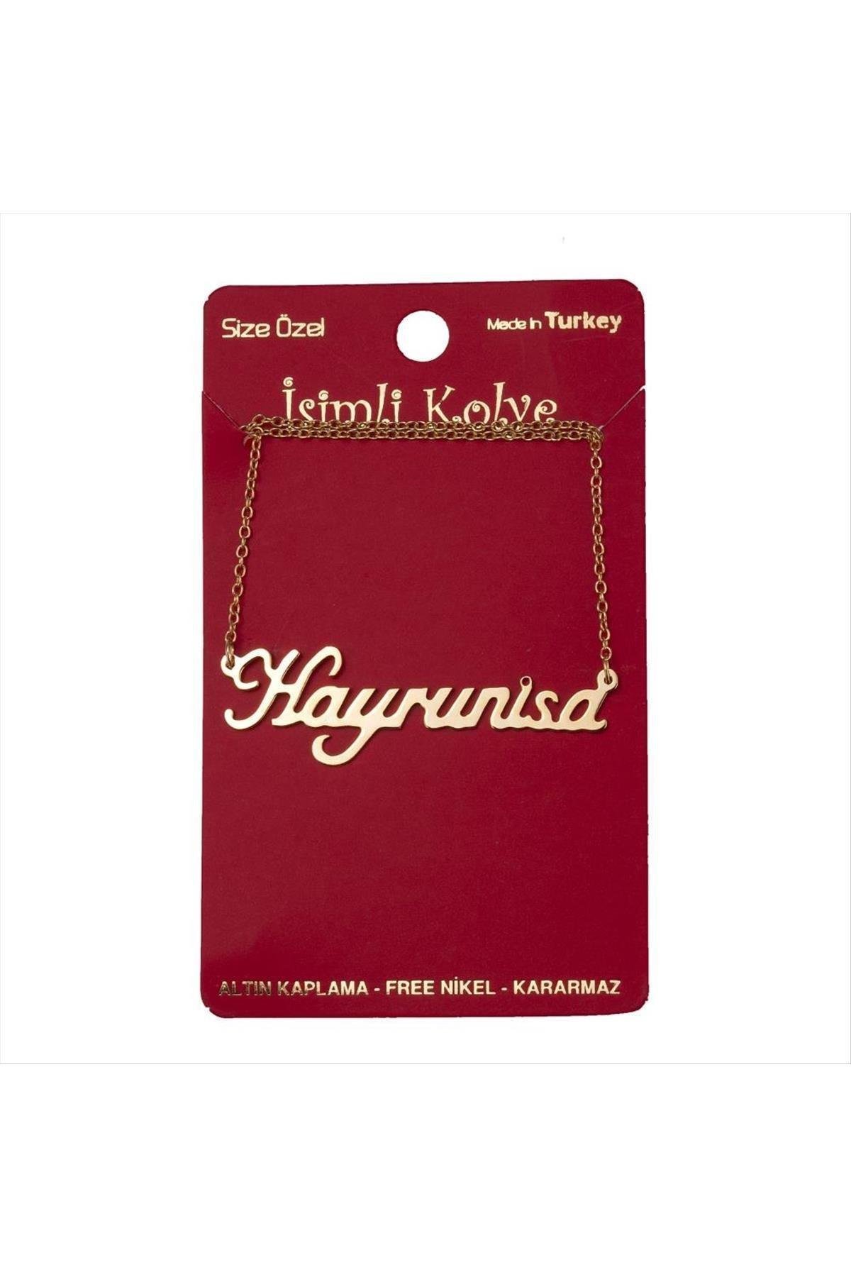 Hayrunisa İsimli Kolye (Kişiye Özel)