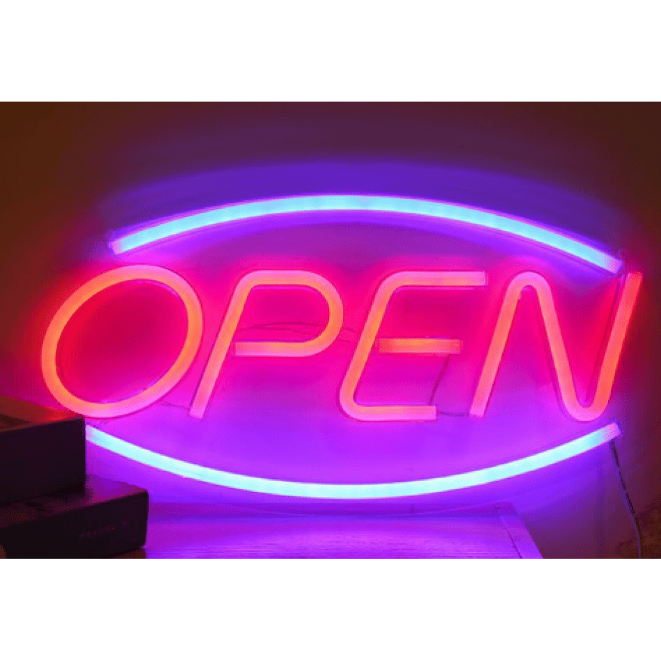 OPEN Tasarımlı Neon Led