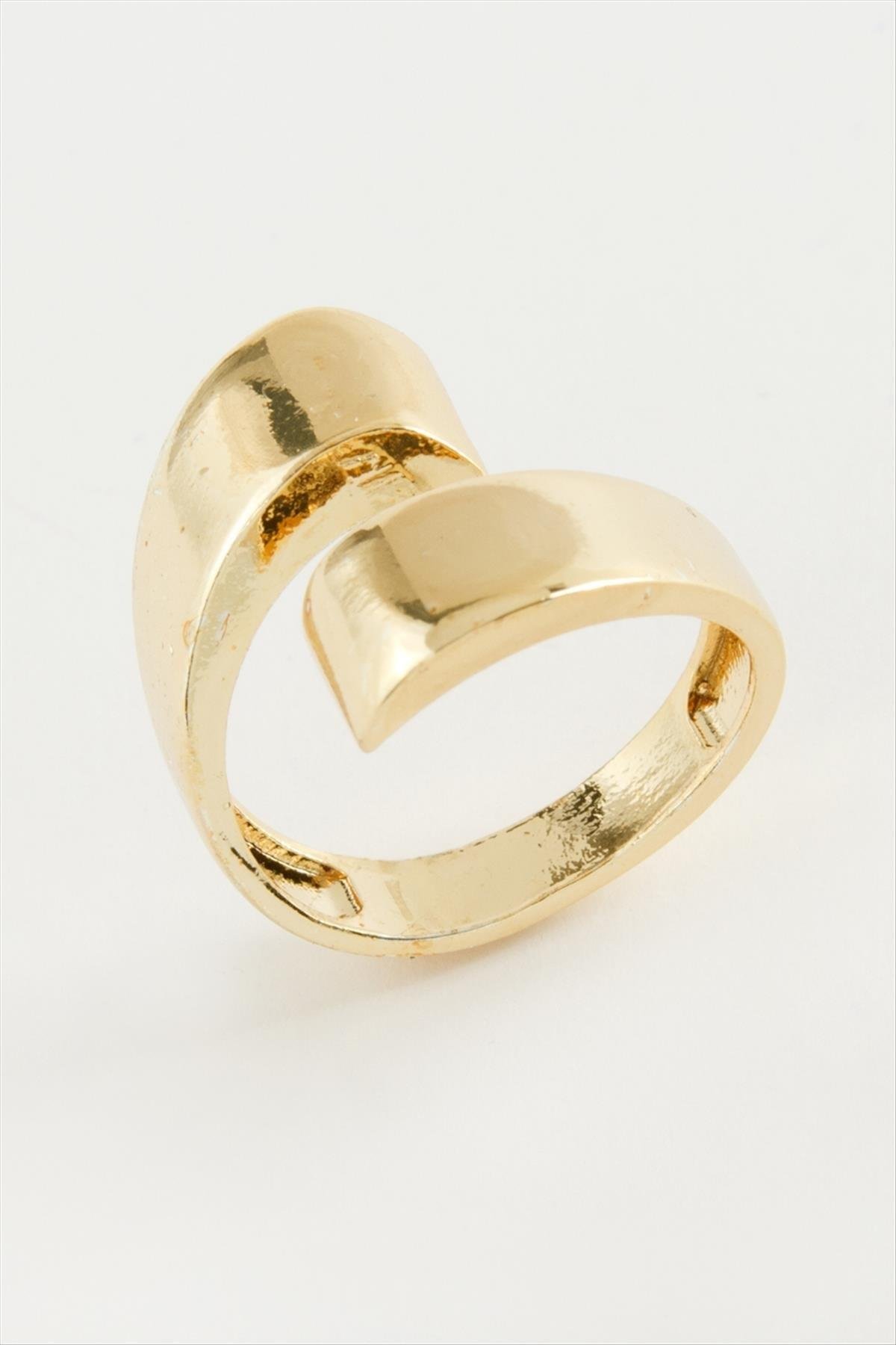 Oval Metal Yüzük