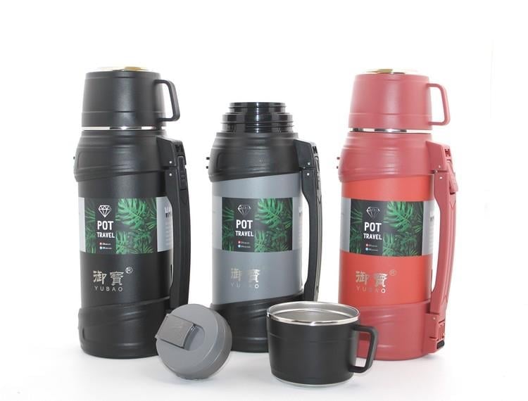 Paslanmaz Çelik Çift Katmanlı Termos 1.6 Lt