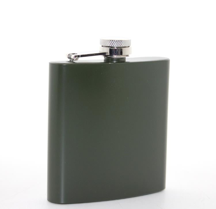 Paslanmaz Çelik Tekli 6 Oz Matara Model 1