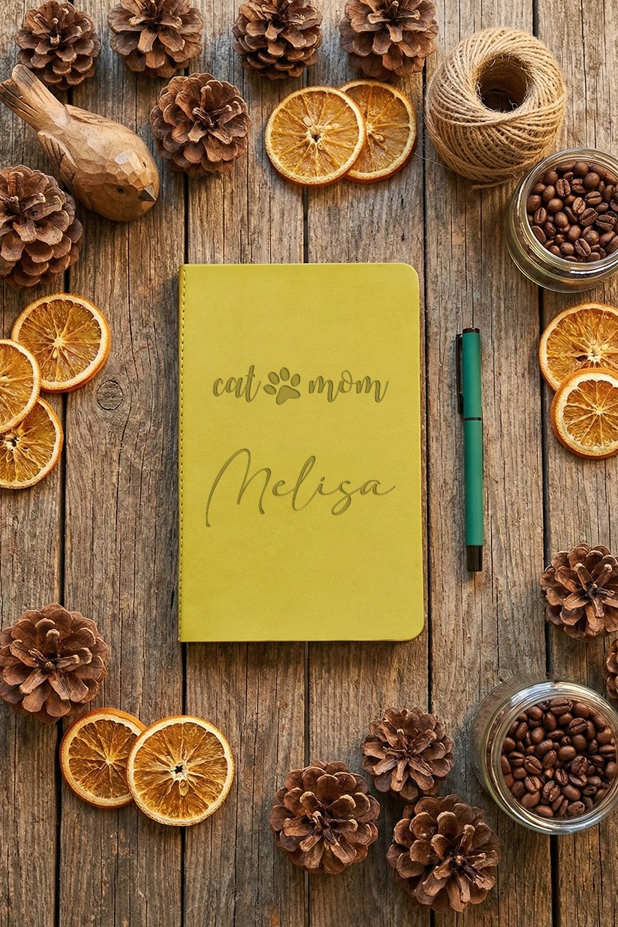 Cat Mom Kişiye Özel Defter ve Kalem