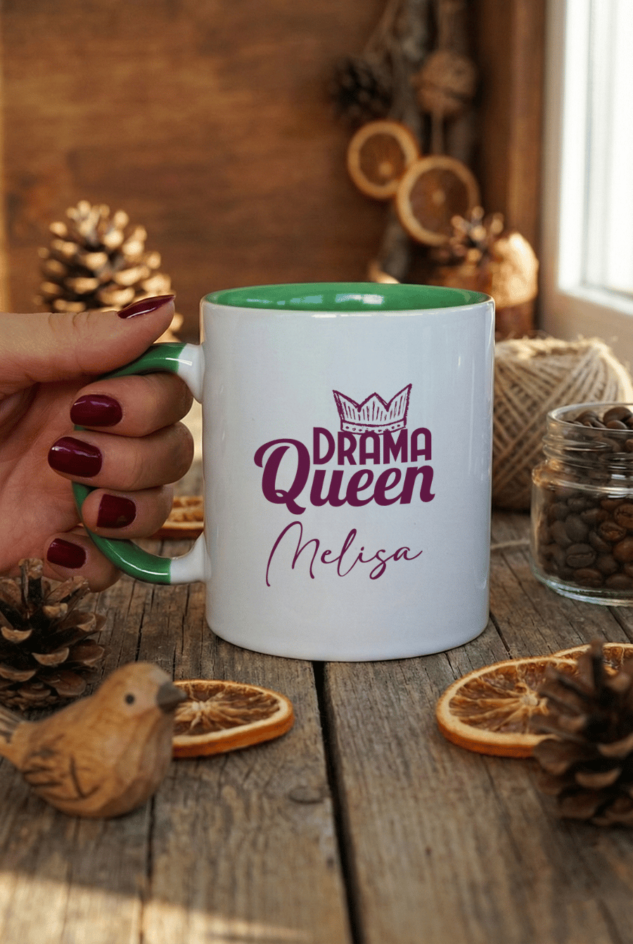 Drama Queen Kişiye Özel Kupa Bardak Standart