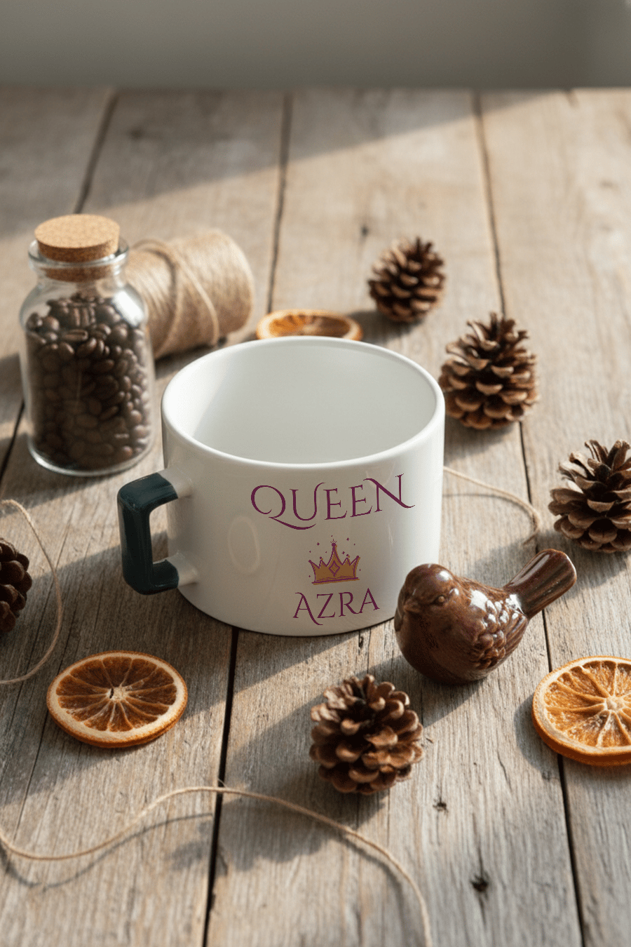 Queen Kişiye Özel Lüks Fincan