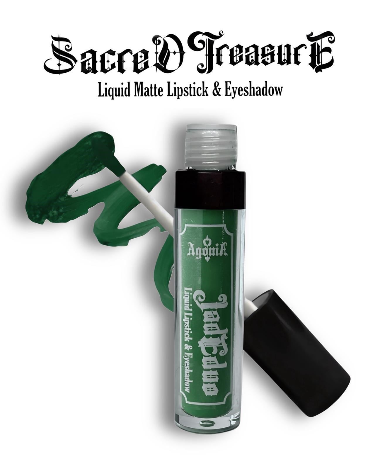 JadeDuo Yeşil Mat Likit Ruj & Far 6ml