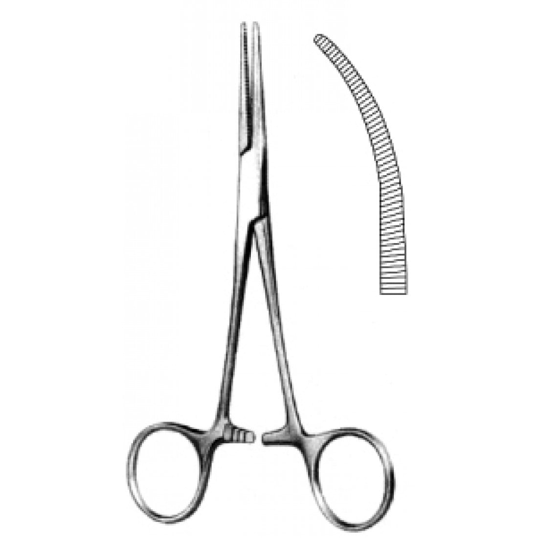 14.0241.14 Pean Nippon Hemostatik Forseps Eğri 14.5cm