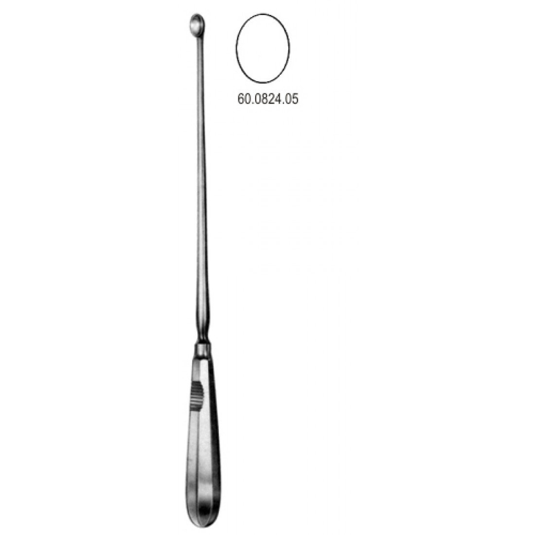 60.0824.05 Schroeder Rahim Kepçesi Keskin 13.0mm, 30cm