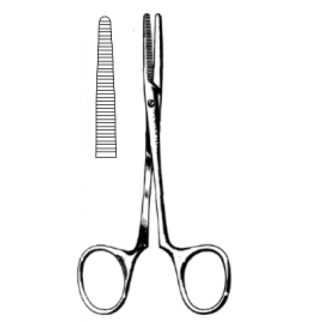 14.0160.18 Spencerwells Arter Forseps  Düz 18cm