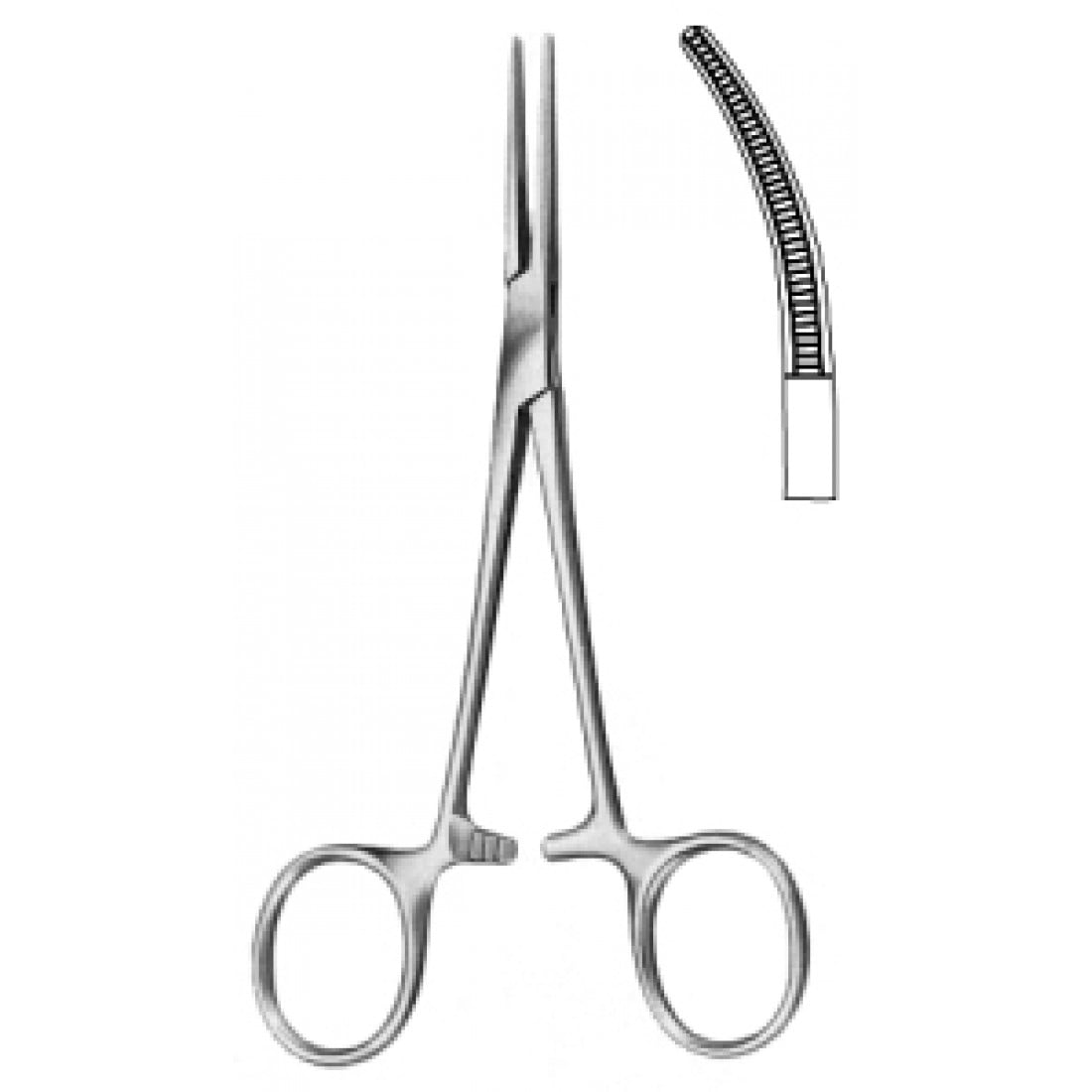 34.0125.14 DeBakey Kelly Artery Forceps cvd 14cm