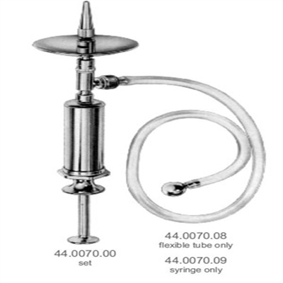 44.0070.00 Kulak Şırıngası  Komple, Çanta İçinde