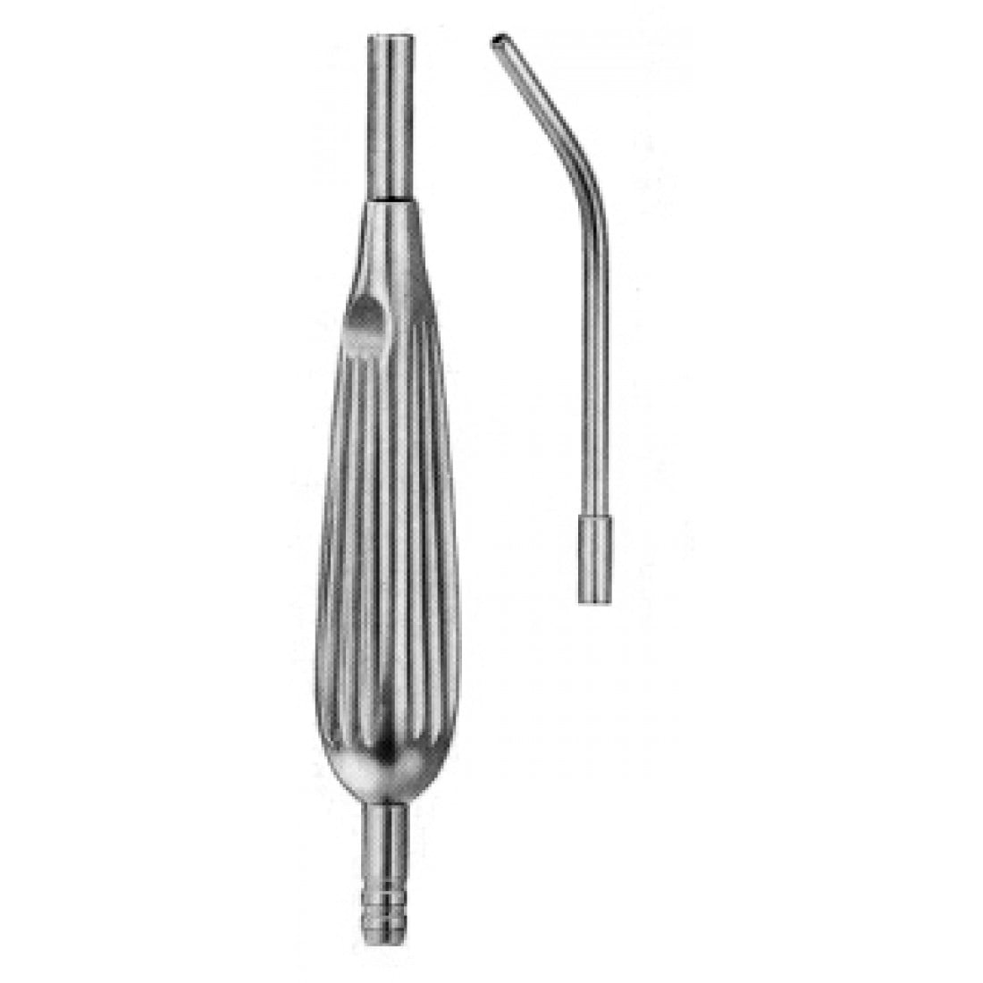 06.0460.11 Yankauer Aspirasyon Tüpü 10cm Fig.1