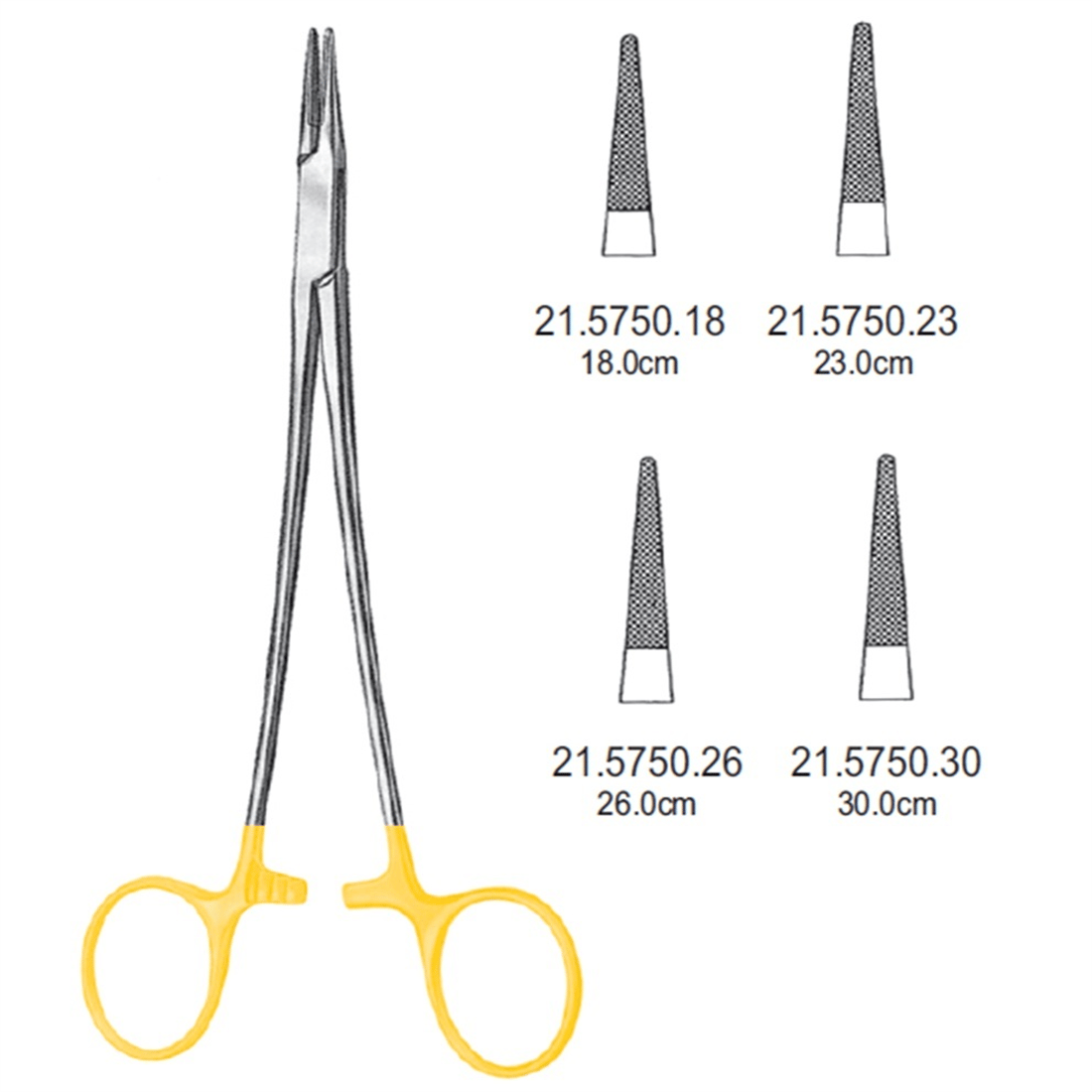 21.5750.26 DeBakey Portegü İnce 26cm TC