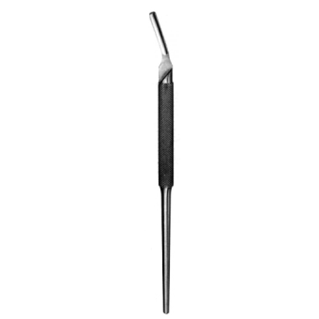 48.0413.16 Bistüri (neşter) Sapı, Açılı, Yuvarlak Sap  #4, 16cm