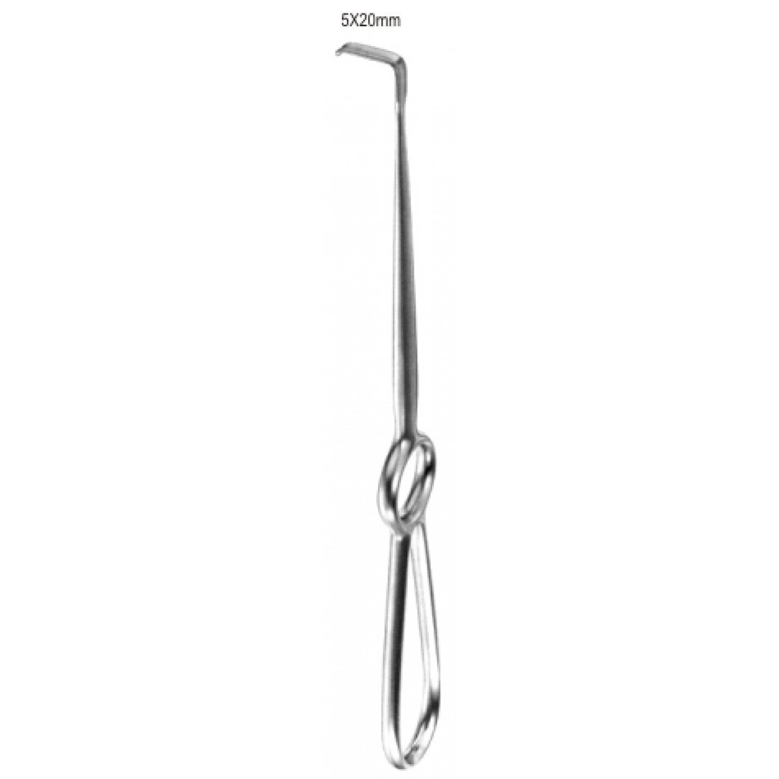 49.0130.21 Kreidler Yumuşak Doku Ekartörü 5x20mm, 21cm