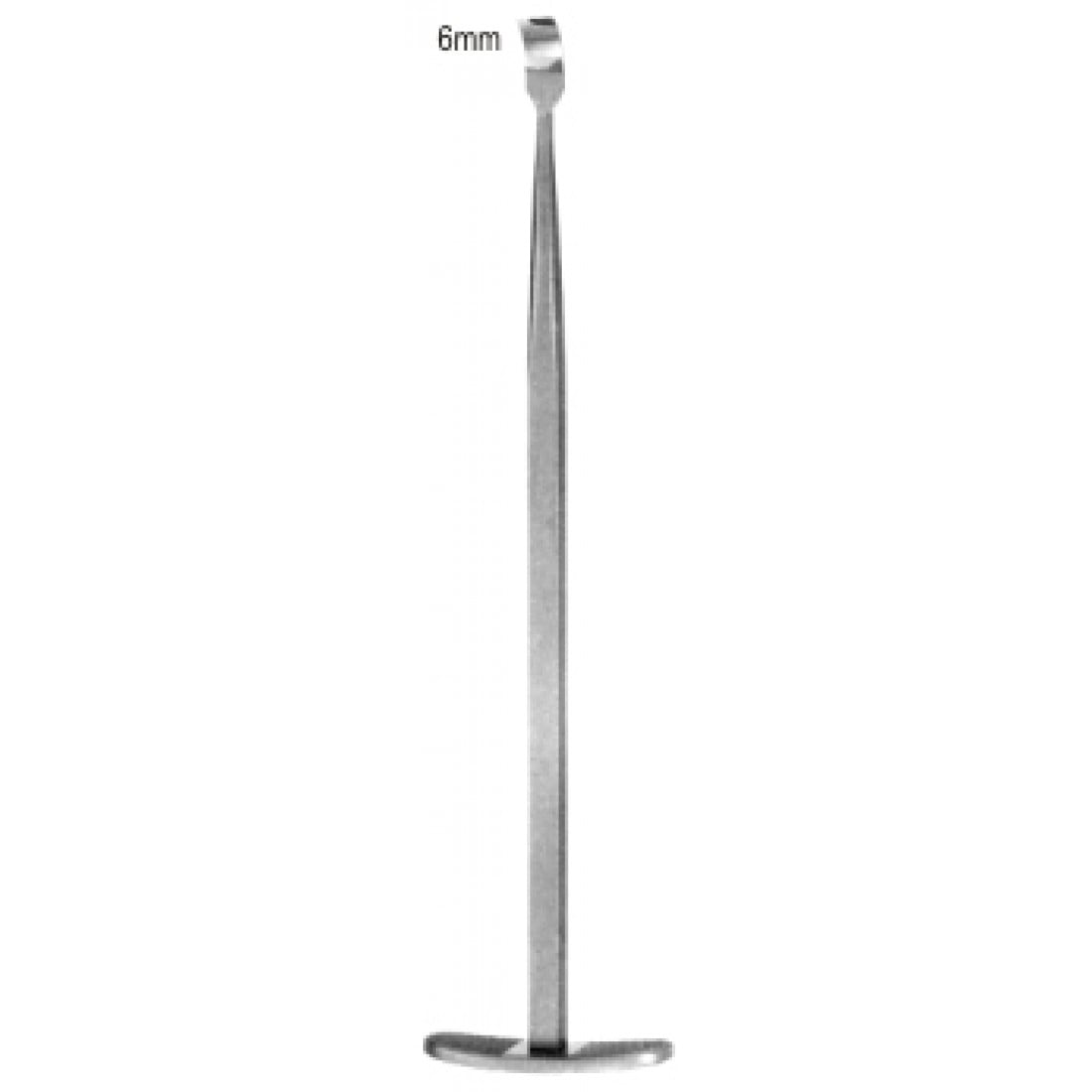 49.0900.17 Dunn Dautrey Osteotom  Eğri 6mm, 17cm