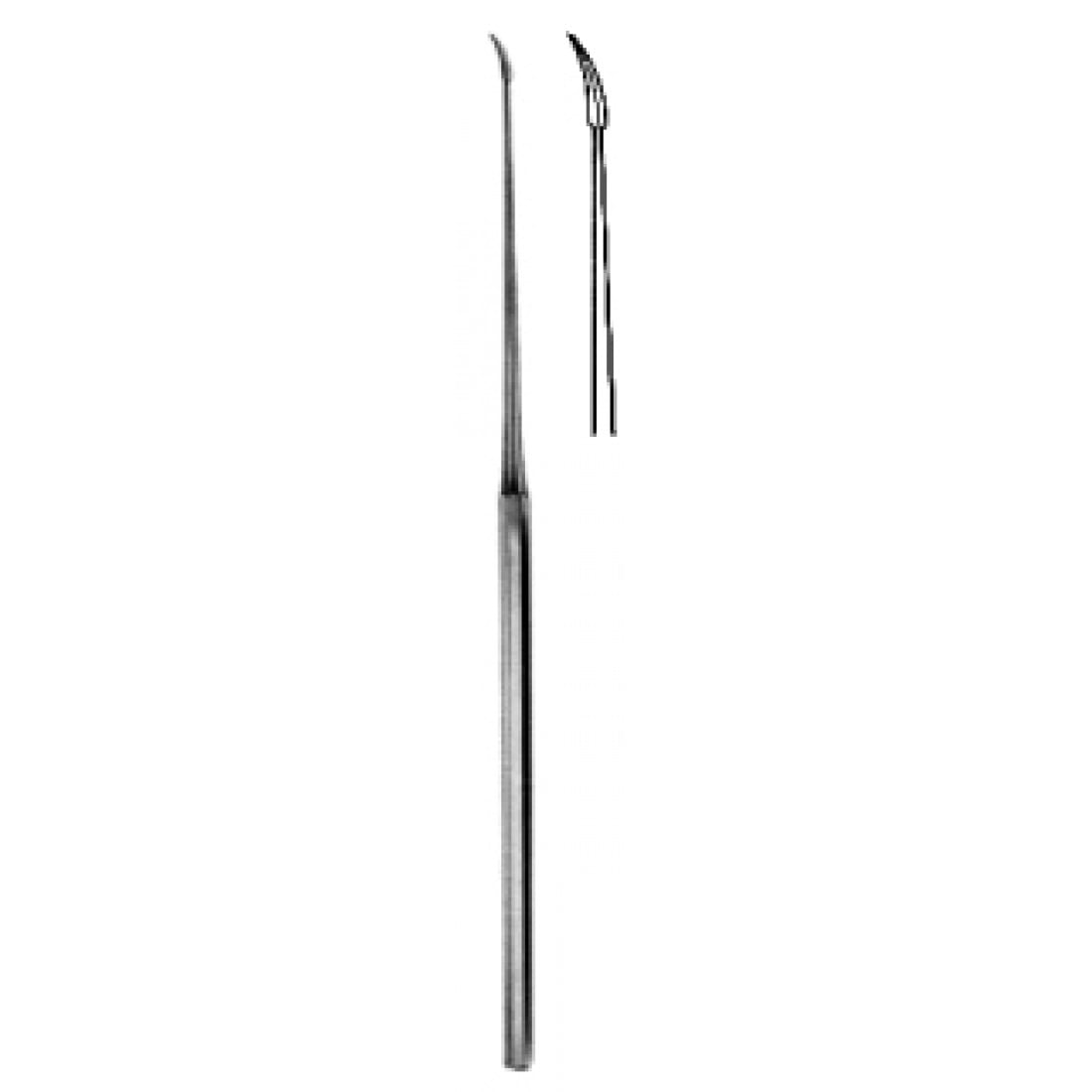 44.0480.11 Wullstein Plester Orak Bıçak 15.5cm