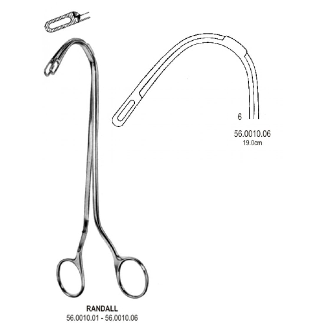 56.0010.06 Randal Böbrek Taşı  Forsepsi 19cm, Fig.6