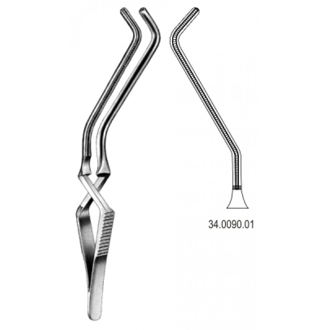 34.0090.01 Gregory  Buldog Klemp Sağ 11cm