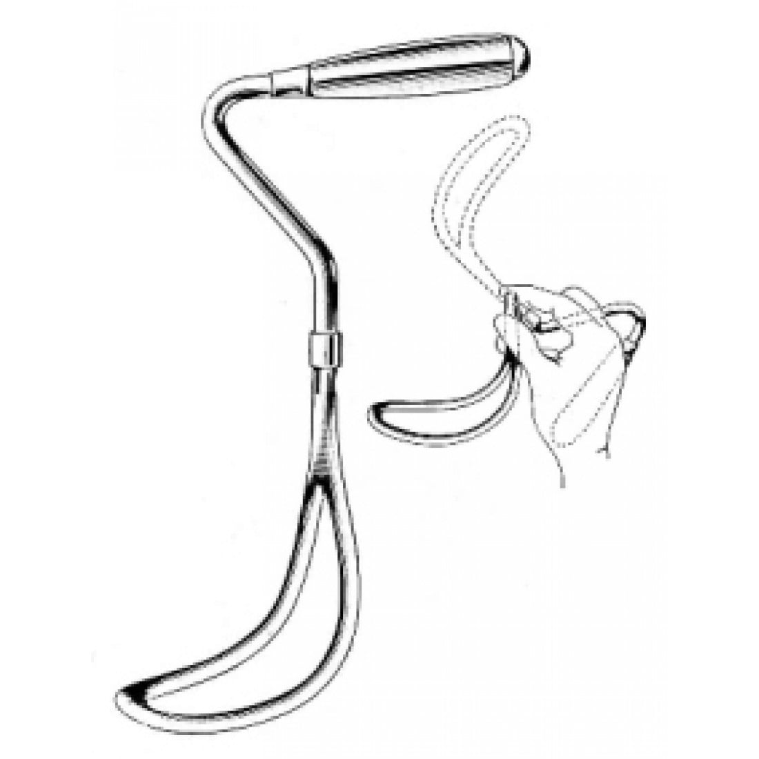 62.0260.26 Murless Fetal Kafa Çıkarma Aleti 26cm