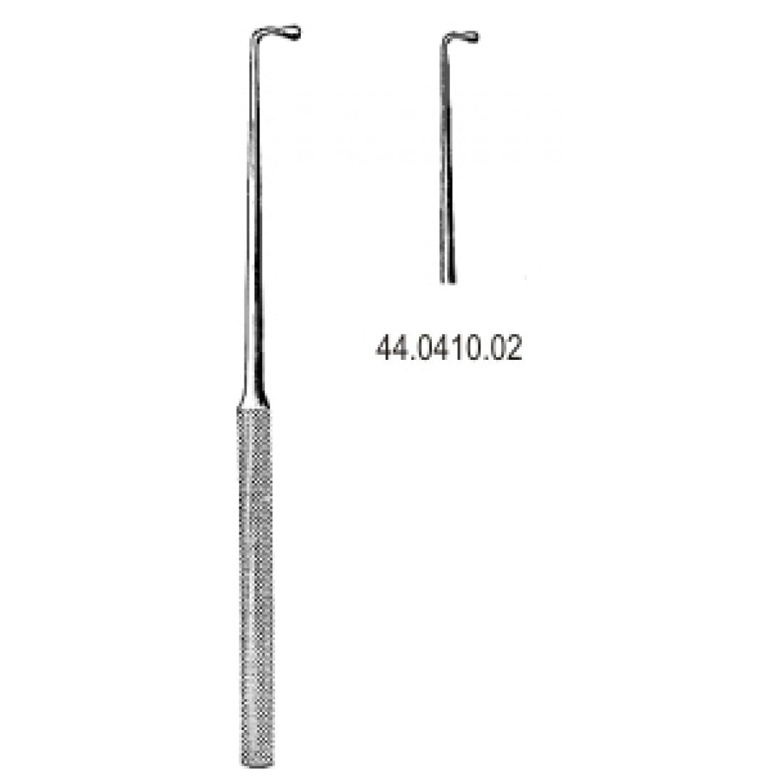 44.0410.02 Wagener Kulak Kancası Künt 14cm Fig.2