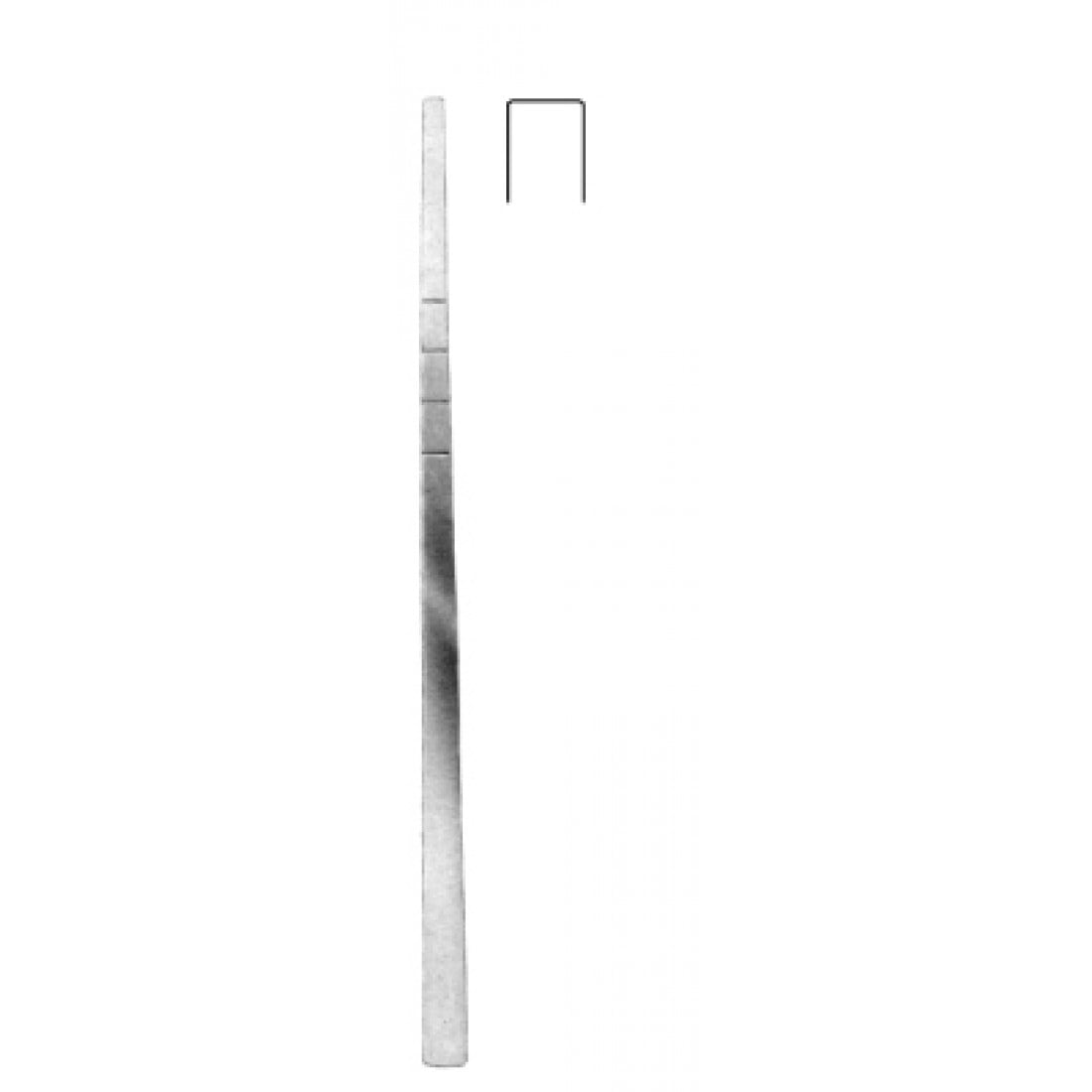 46.0622.07 Cottle Osteotom Düz 7mm, 18cm