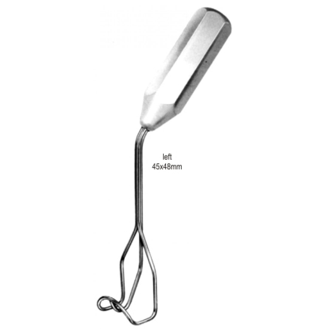 18.0594.23 Cooley Artrial Retractor left 24x48mm, 23cm