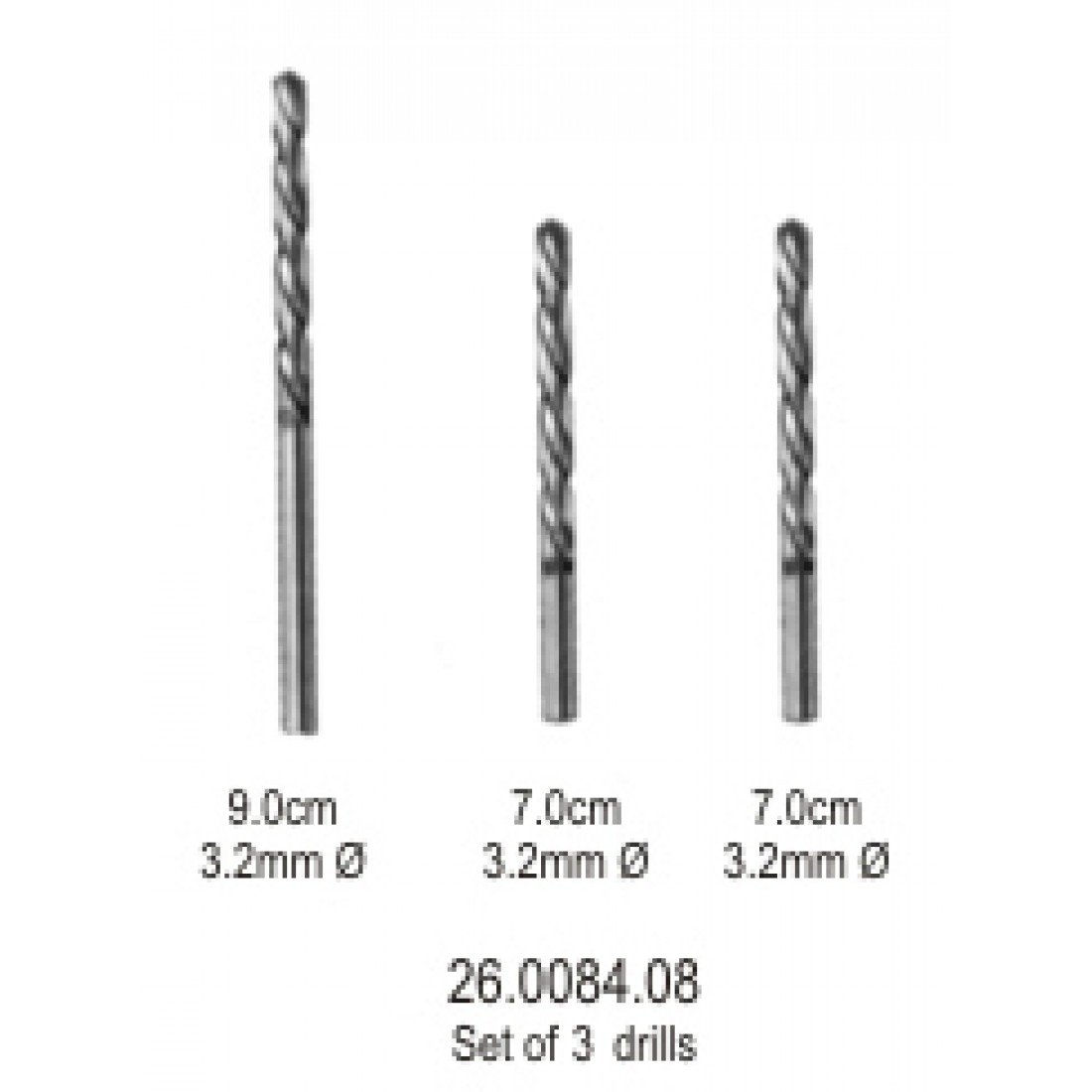 26.0084.08 Twist Drill set