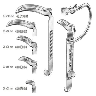 48.0130.06 Dil Basacağı Anestezik Tüplü 114mm Fig.5