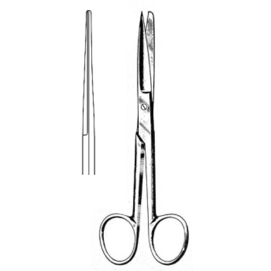 10.0036.14 Deaver Makas Düz Keskin/Künt 14cm