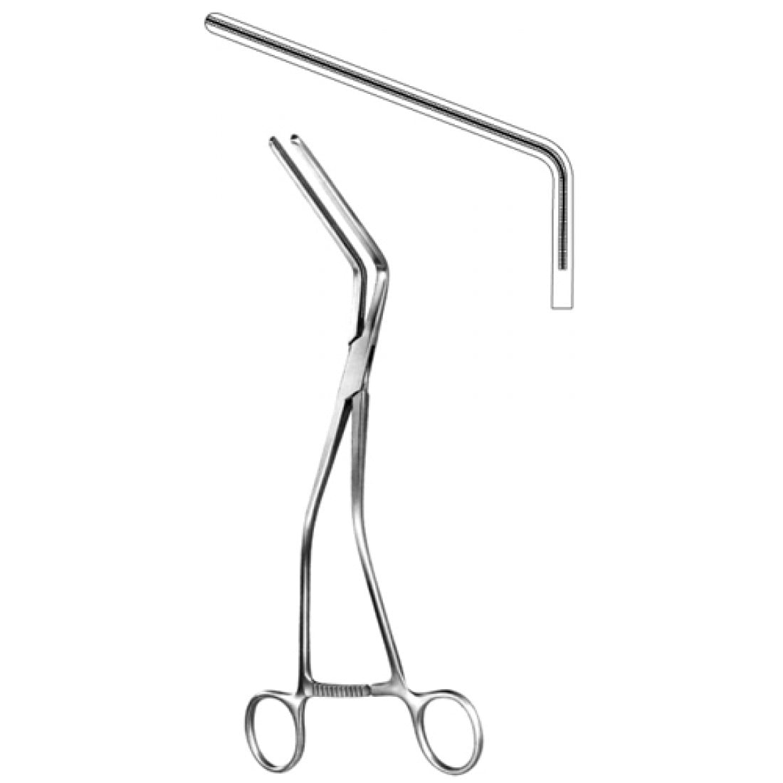 52.0350.28 Hayes Colon Rezeksiyon Klempi Atravmatik 70ø, 28cm