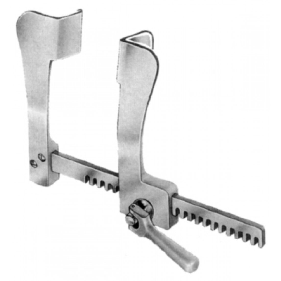 36.7330.01 Cooley Sternum Ekartörü Bebek 20x25x100mm Alüminyum