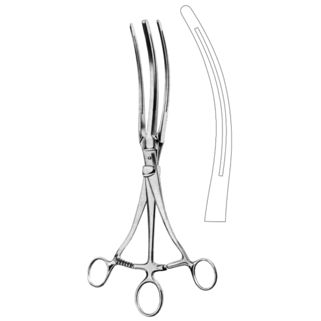 52.0400.34 Roosevelt Bağırsak ve Mide Klempi 34cm