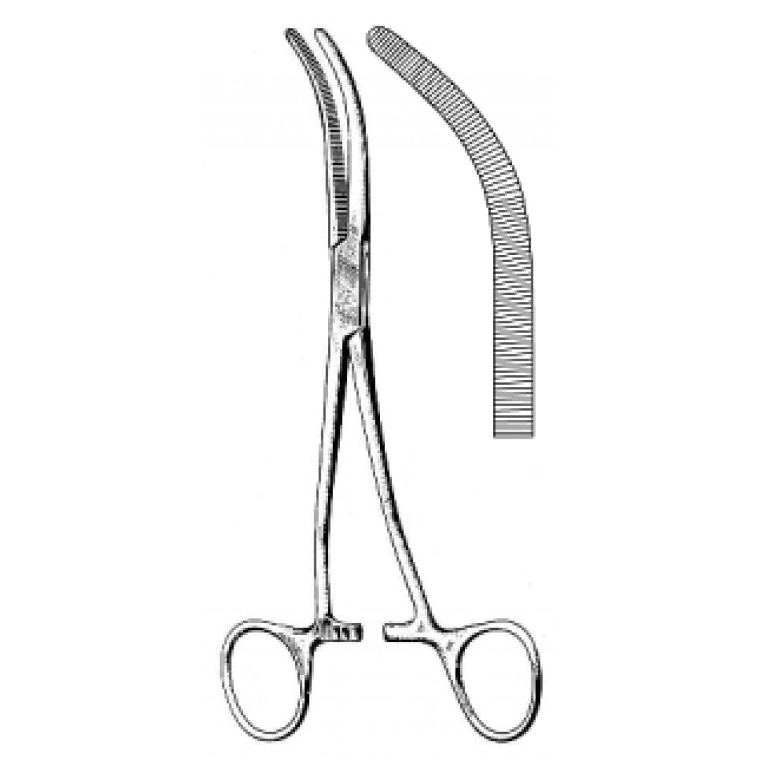 14.0480.18 Dean Shallcross Safra Kanalı Forsepsi 18cm