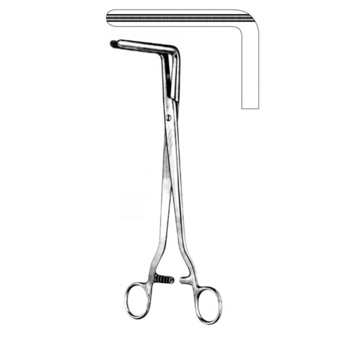 14.0590.01 Wertheim  Histerektomi Forseps Atravma 24cm