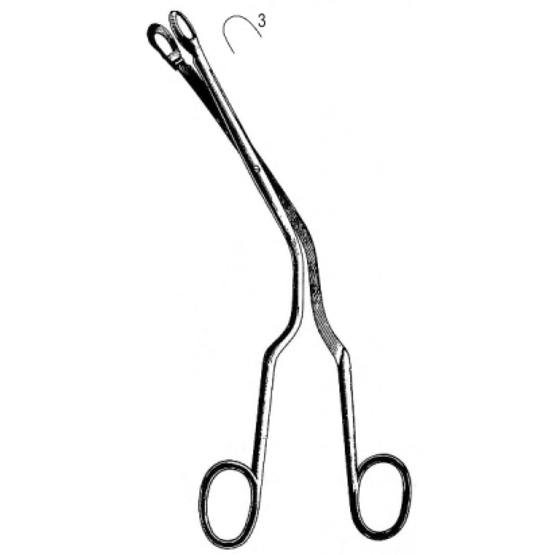 46.0174.03 Luc Nazal Forseps Fig.3, 20cm