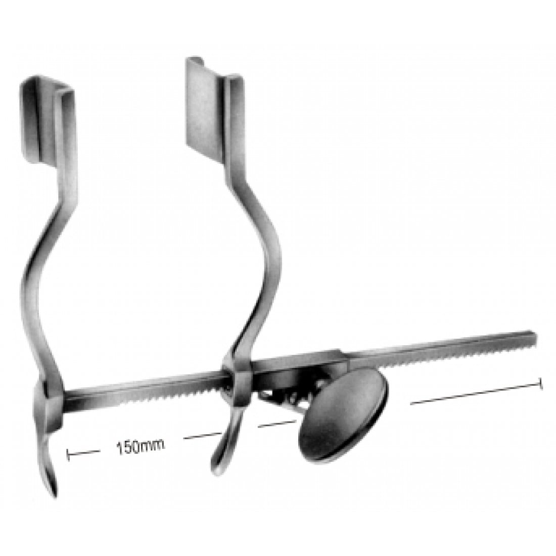 36.0590.15 Hertzler Pediatric Sternum Ekartörü 105x120x150mm