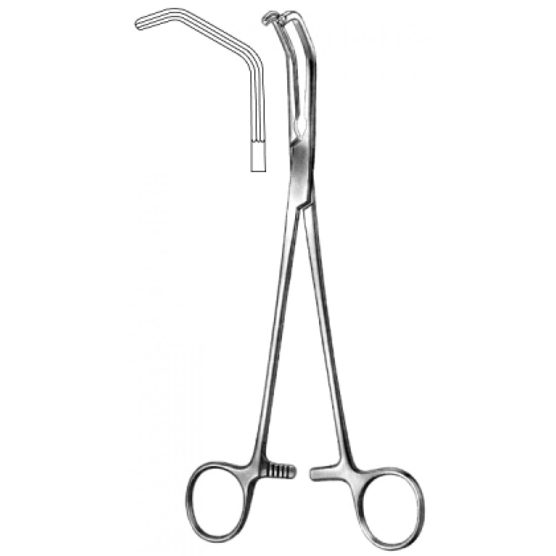36.0760.22 Price-Thomas Bronş Klempi  22cm