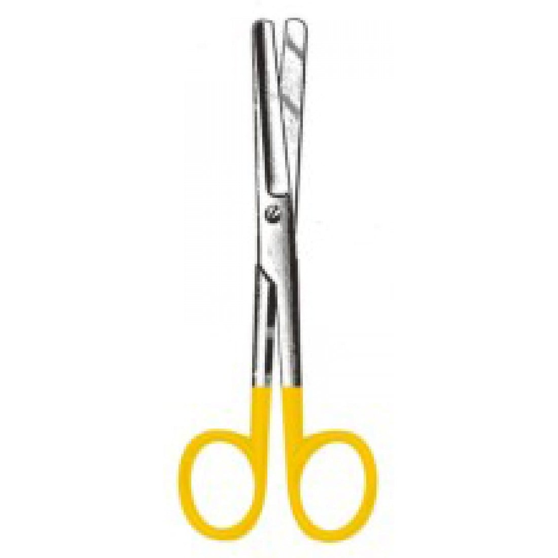 10.5670.16 Busch Göbek Kordonu Makası Künt/Künt Düz 16cm TC