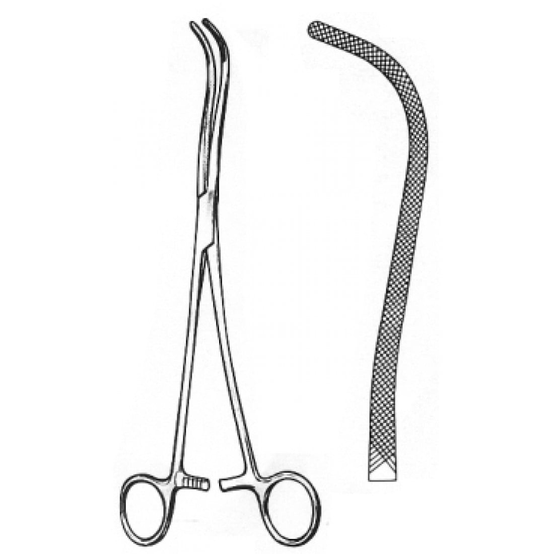 34.0692.24 Harken  Damar Klempi Eğri 24cm