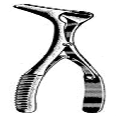 46.0040.00 Vienna Burun Spekulumu 14.5cm set/3 Fig.1,2&3