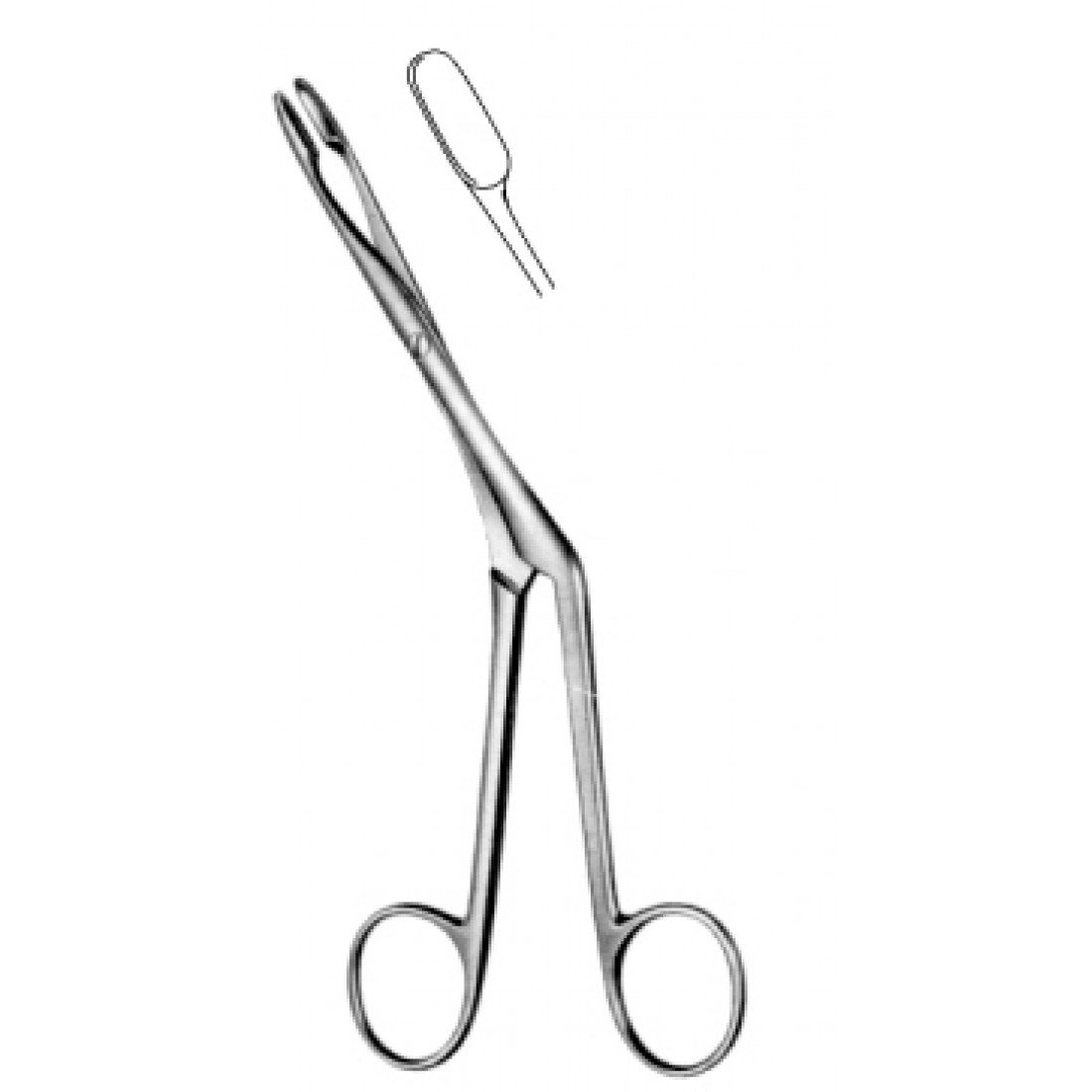 46.0154.01 Heymann Nazal Forseps 18cm