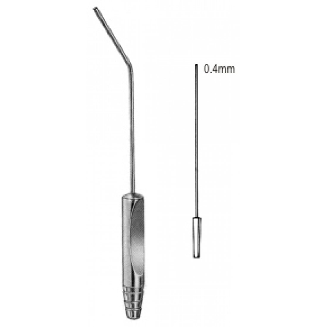 06.0290.04 Wullstein Mikro Aspirasyon Kanülü Ø 0.4mm