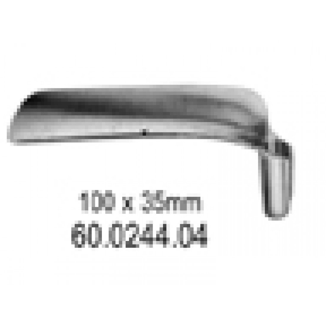 60.0244.04 Bozemann Vajinal Spekulum Ucu 100x35mm
