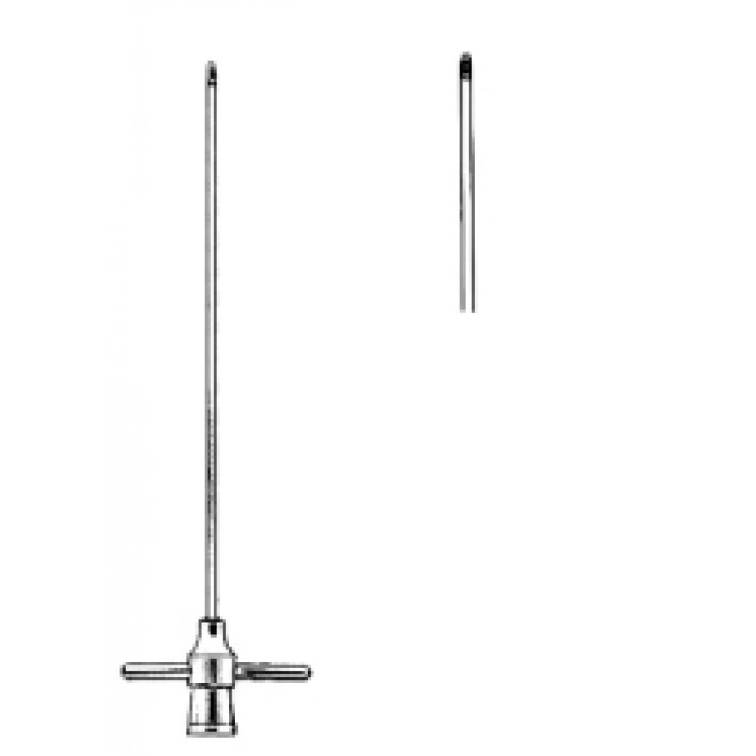 06.0146.20 Ruskin Antrum Trokar İğnesisi Düz 2.0mm