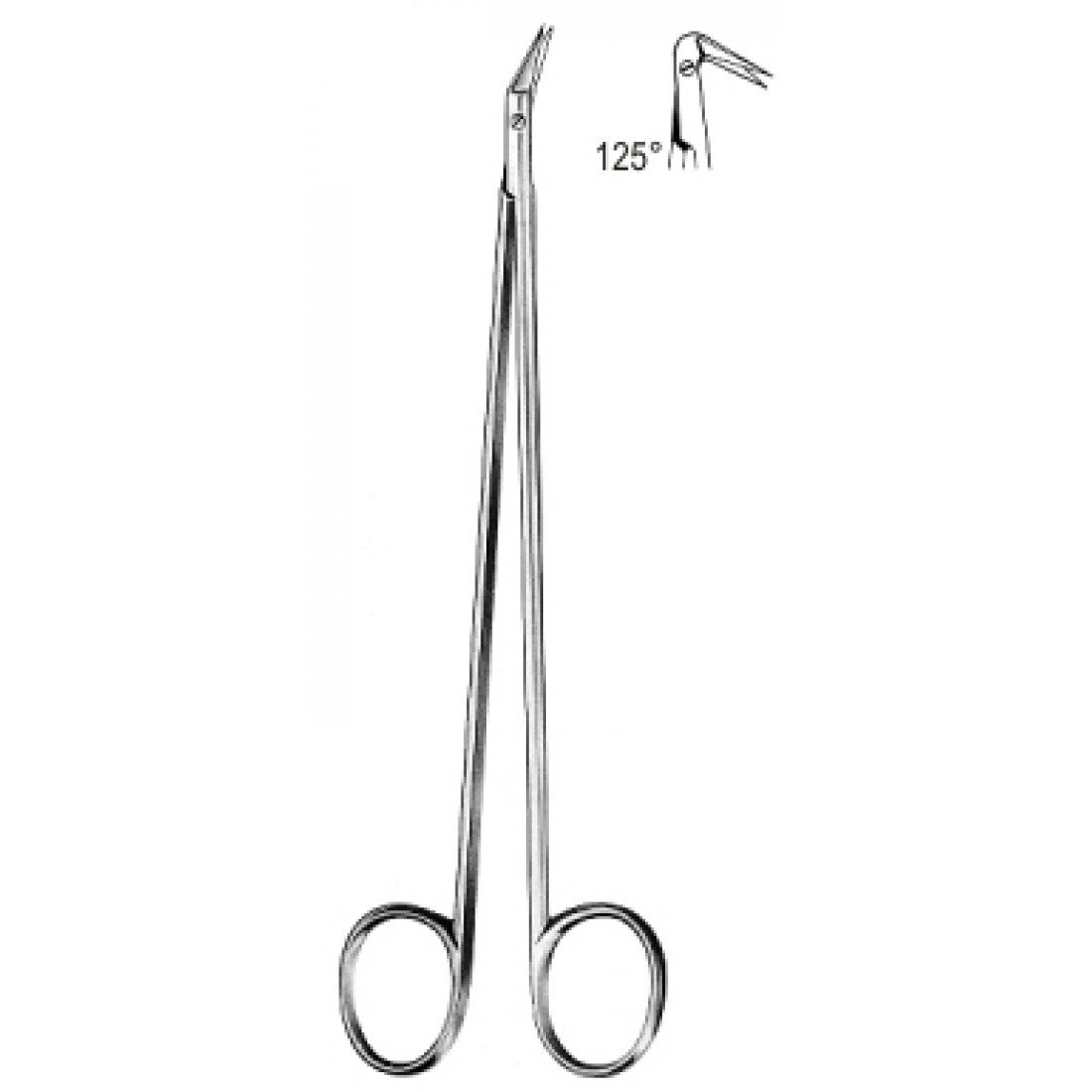 10.0544.00 Diethrich Hegeman Koroner Makas 125ø 18cm
