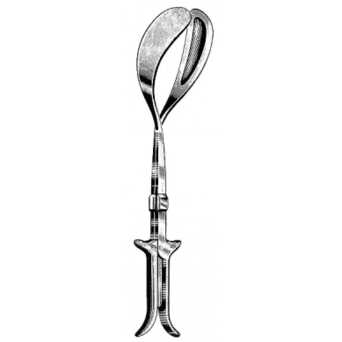 62.0150.40 McLean Tucker Luikart Doğum Forsepsi 40cm