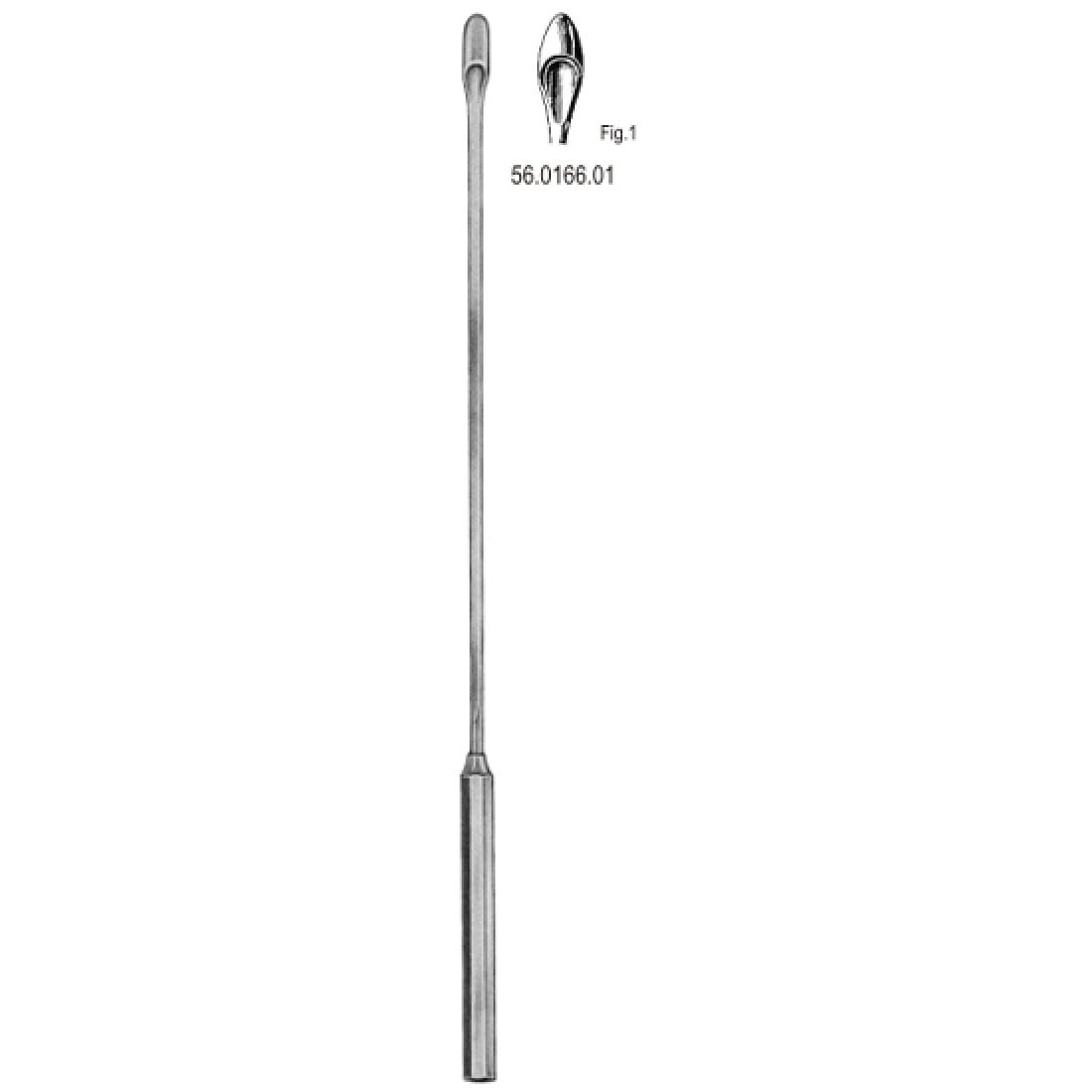 56.0166.01 Desjardins Safra Taşı Kepçesi Fig.1, 30cm