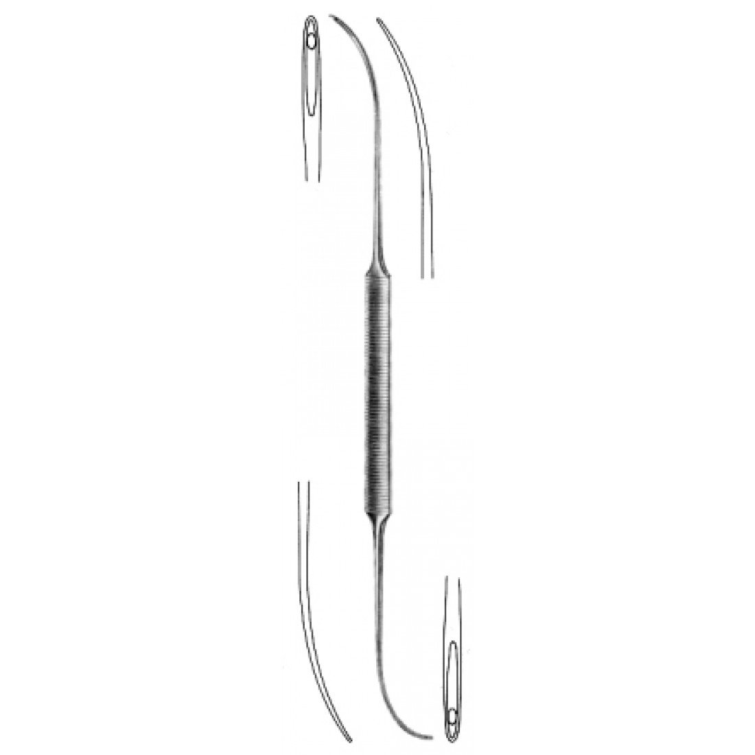 22.0390.32 Schmieden Dick Ligatür İğnesi Esnek 32cm