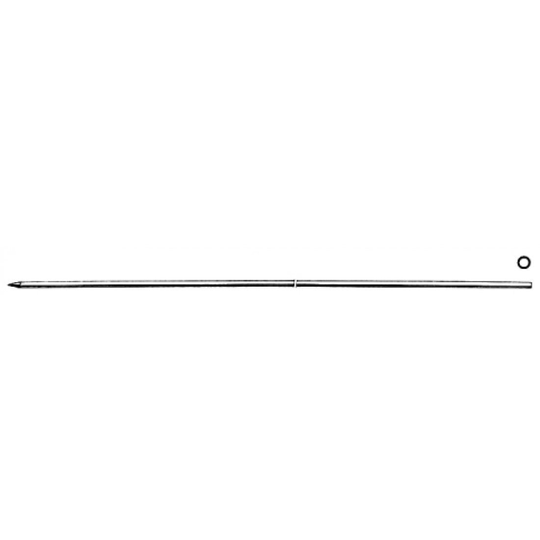26.0398.15 Kirschner Teli, Trokar Uçlu, Yuvarlak Şaft 1.5x310mm